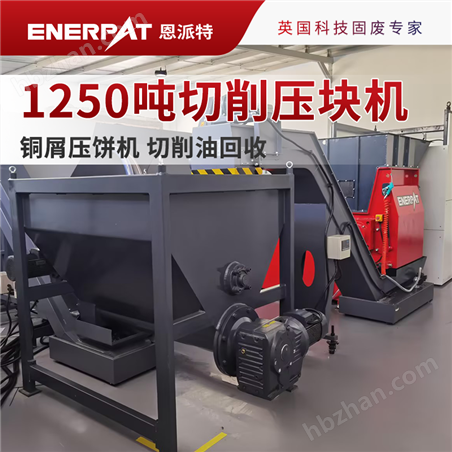 恩派特車床銅屑壓餅機含油銅削壓塊機