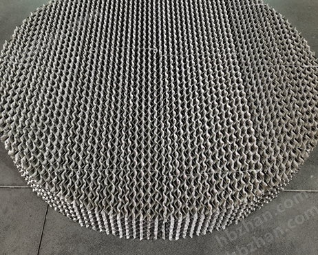 鋁質(zhì)規(guī)整填料波紋板、500Y填料