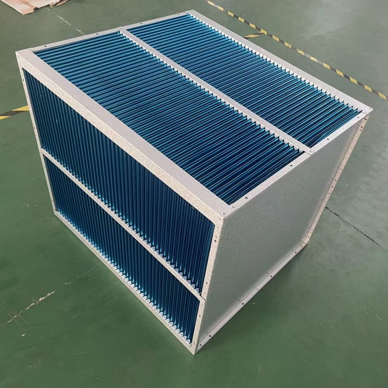 正方形铝箔换热器烘干行业除湿干燥能量回收